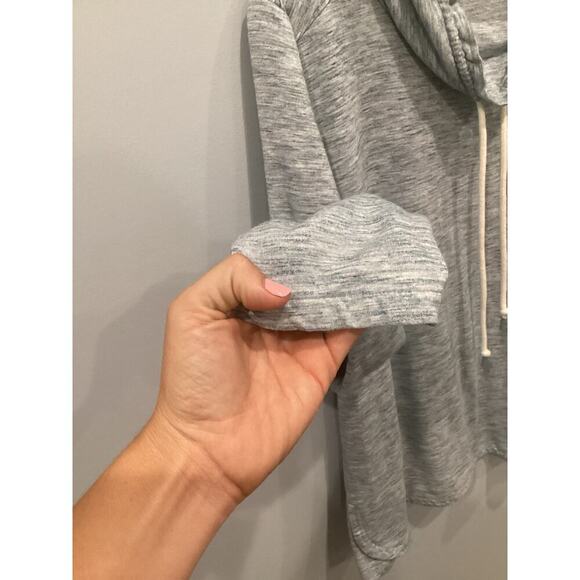 T by Talbots Women Pullover Sweatshirt Plus Size 2X Light Blue Athleisure Casual - Picture 7 of 8